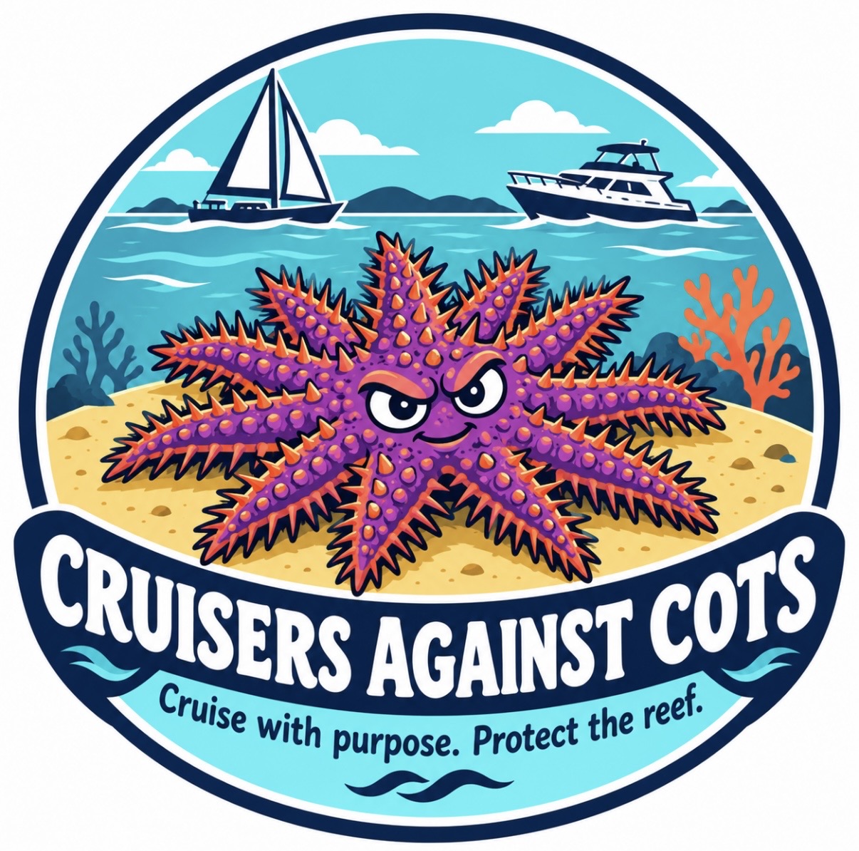 Cruisers Against COTs logo